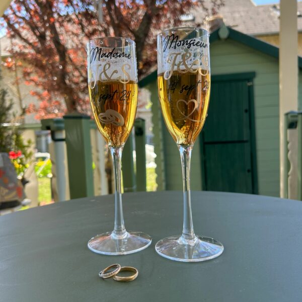 Flûtes de champagne